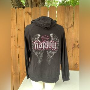 Harley Davidson women's hoodie size Large.